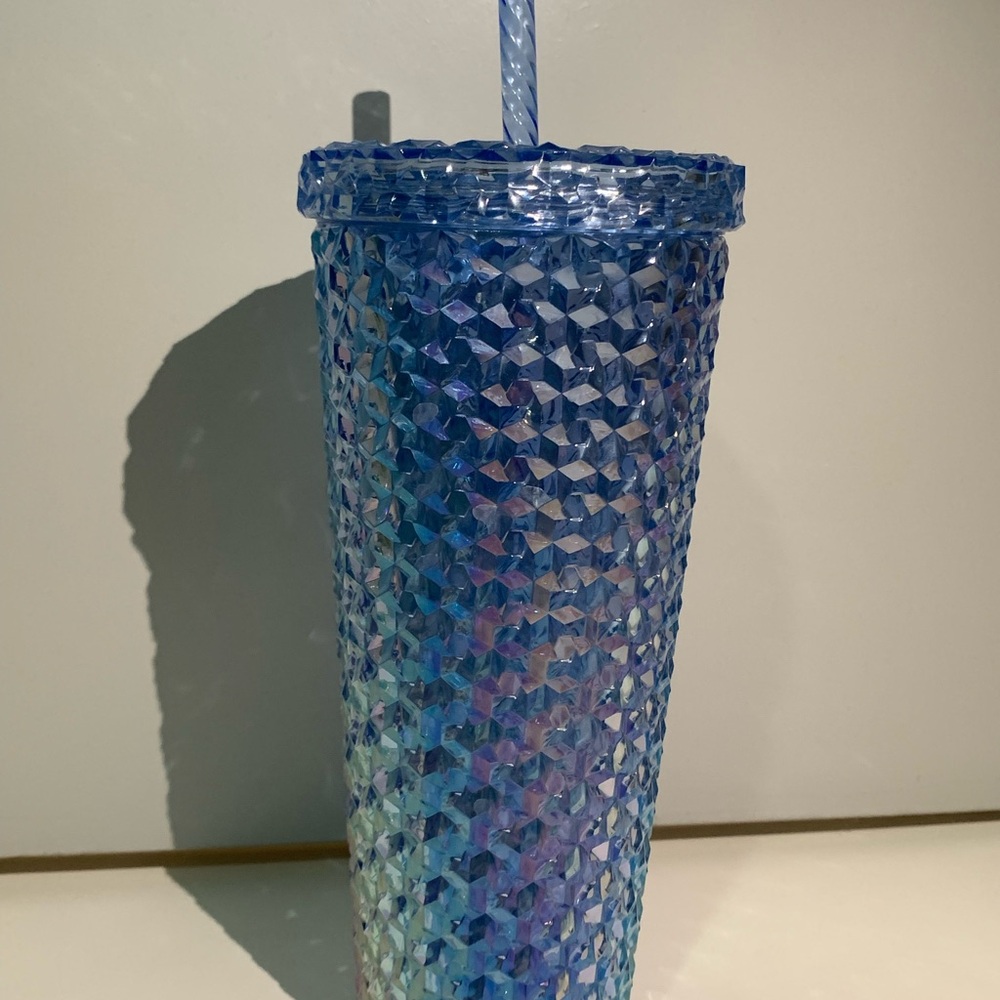 Blue Studded Tumbler
